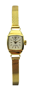 Damski złoty zegarek WAGNER ze złota bransoletą