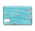 Victorinox SwissCard Nailcare ze szklanym pilniczkiem do paznokci transparentna jasnoniebieska 0.7240.T21