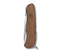 Nóż Victorinox Forester Wood 0.8361.63 Duży scyzoryk z okładkami z drzewa orzechowego 0836163