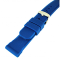Niebieski pasek do zegarka silikonowy 00100520S-24mm