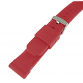 Czerwony pasek do zegarka silikonowy 00100620S-20mm