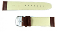 Brązowy pasek do zegarka skórzany 0077L0218S-18mm