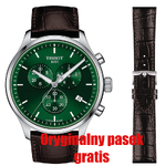 Zegarek Tissot Chrono XL T116.617.16.091.00 (T1166171609100) drugi oryginalny pasek T600041655 o wartości 220 zł gratis