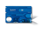 Victorinox SwissCard Lite 0.7322.T2 Niebieska transparentna Swiss Card z 13 funkcjami 07322T2