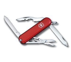 Nóż Victorinox Rambler 0.6363 Mały czerwony scyzoryk z 10 funkcjami 06363