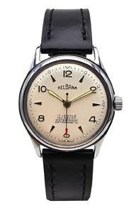 Zegarek DELBANA z lat 50-tych gilosz okrągły