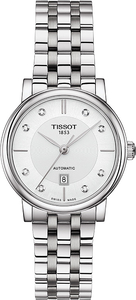 Zegarek Tissot Carson Premium Automatic Lady Diamonds T122.207.11.036.00 (T1222071103600) 