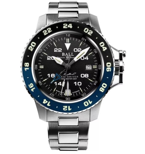 Zegarek Ball Engineer Hydrocarbon AeroGMT Sled Driver DG2018C-S17C-BK (DG2018CS17CBK)