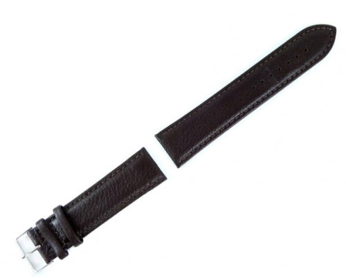 Brązowy pasek do zegarka skórzany 0074L0218S-18mm
