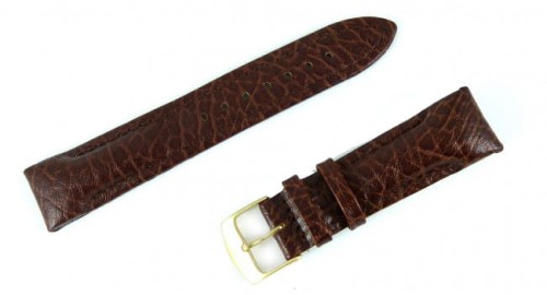 Brązowy pasek do zegarka skórzany PASK-0460220S-20mm