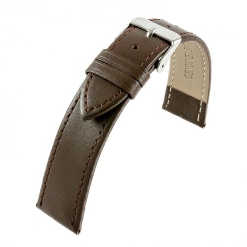 Brązowy pasek do zegarka skórzany 97000212S-12mm