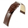 Brązowy pasek do zegarka skórzany 0077L0218S-18mm