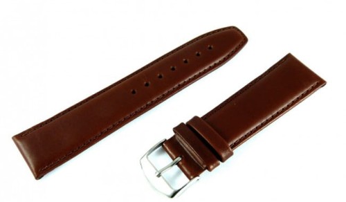 Brązowy pasek do zegarka skórzany 00770218S-18mm