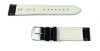 Czarny pasek do zegarka skórzany 45230120S-12mm