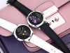 Zegarek RUBICON SMARTWATCH Damski Bluetooth srebrny na białym pasku