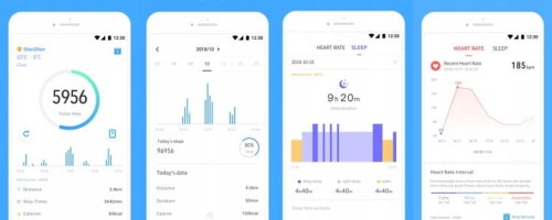 Zegarek RUBICON SMARTWATCH Damski Bluetooth srebrny na białym pasku