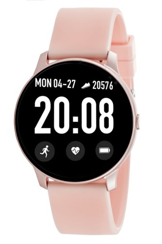 Zegarek RUBICON SMARTWATCH Bluetooth Damski różowy