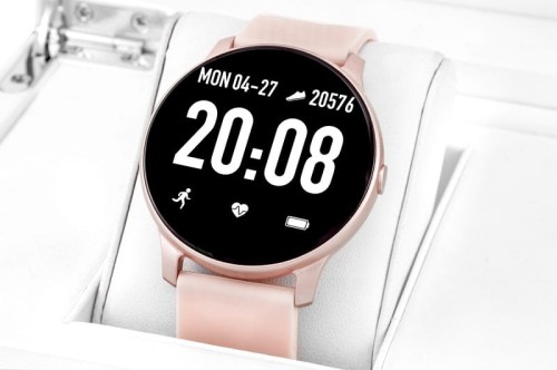 Zegarek RUBICON SMARTWATCH Bluetooth Damski różowy