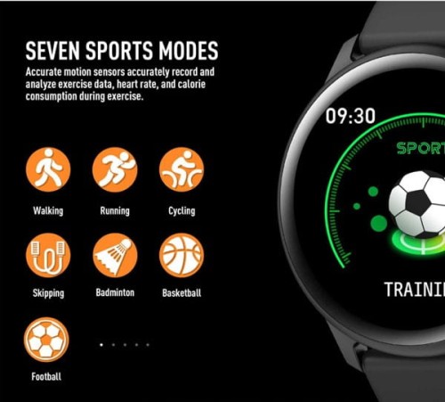 Zegarek RUBICON SMARTWATCH Bluetooth Damski różowy