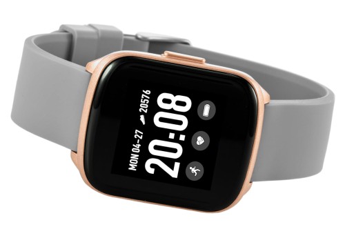 Zegarek RUBICON SMARTWATCH Męski Bluetooth szary silikon