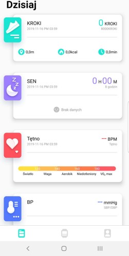 Zegarek RUBICON SMARTWATCH Męski Bluetooth szary silikon
