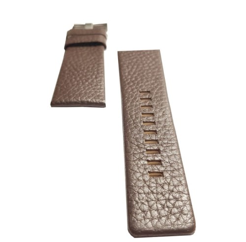 Brązowy pasek do zegarka Diesel zamiennik 22 mm (ciemny brąz)