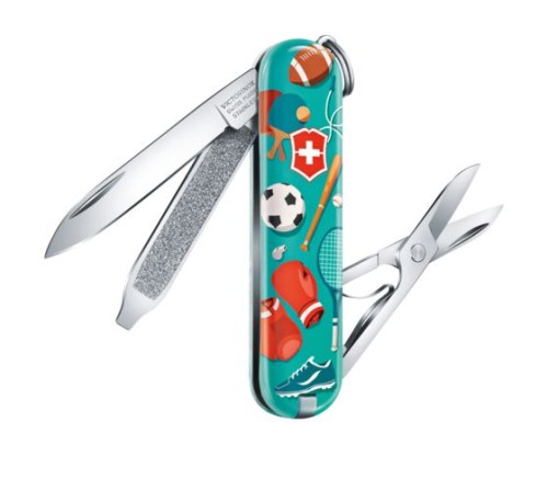 Nóż Victorinox Classic 0.6223.L2010 Limited Edition 2020  Mały scyzoryk zainspirowany wątkiem „Sporty świata” 06223L2010