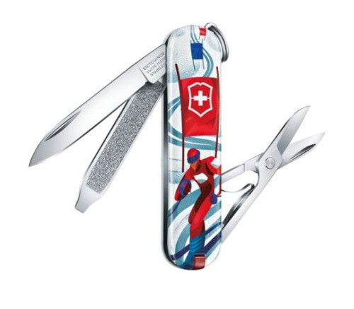 Nóż Victorinox Classic 0.6223.L2008 Limited Edition 2020  Mały scyzoryk zainspirowany wątkiem „Sporty świata” 06223L2008