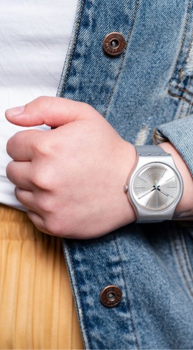 Zegarek Swatch SUOM114 NEW GENT METALINE