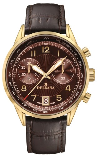 Zegarek Delbana Retro Chronograph 42601.672.6.104 (426016726104)