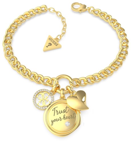 Bransoletka Guess Trust Your Heart UBB70048-S (JUBB70048JW-S)