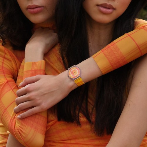 Zegarek Swatch SS08Z105 SKIN FIRE MADRAS 01