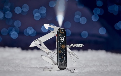 Nóż Victorinox Climber  Winter Magic Limited Edition 1.7904.3E1 Scyzoryk średniej wielkości Climber 1.7904.3E1
