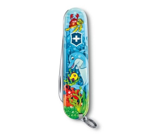 Nóż Victorinox My First Victorinox Edycja Zwierzęca 0.2373.E1 Scyzoryk średniej wielkości dla dzieci 02373E1