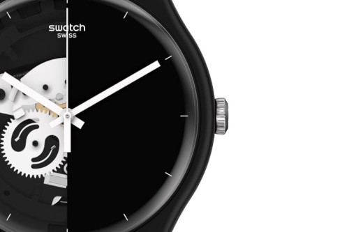 Zegarek Swatch SO32B107 NEW GENT LIVE TIME BLACK