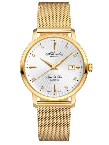 Zegarek Atlantic 29355.45.27 SUPER DE LUX DIAMONDS 293554527