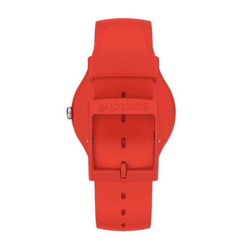 Zegarek Swatch SO29Z112 NEW GENT HALF <3 WHITE Valentine's Day