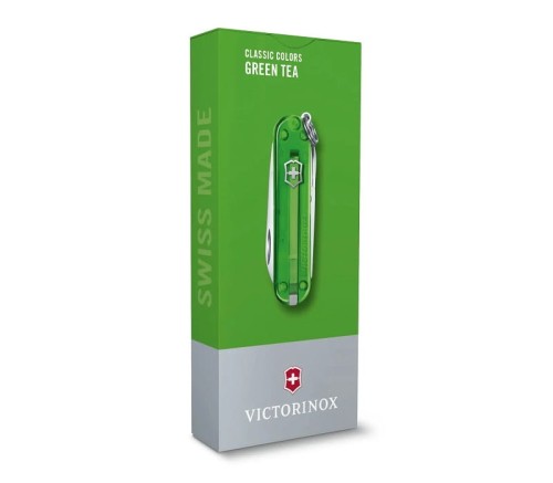 Nóż Victorinox Classic Colors 0.6223.T41G Mały scyzoryk  Green Tea 06223T41G