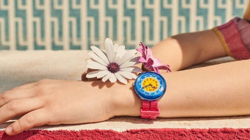 Zegarek Flik Flak Retro Collection RETRO PINK FBNP190