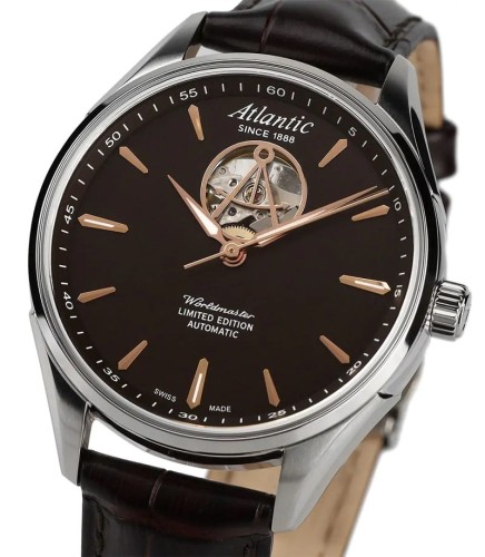 Zegarek Atlantic 52780.41.81R WORLDMASTER OPEN HEART LIMITED EDITION 2022 527804181R