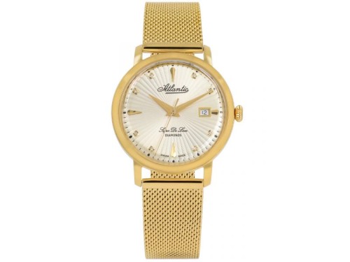 Zegarek Atlantic 29355.45.37 SUPER DE LUX DIAMONDS 293554537