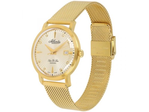 Zegarek Atlantic 29355.45.37 SUPER DE LUX DIAMONDS 293554537