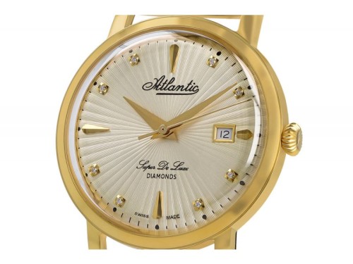 Zegarek Atlantic 29355.45.37 SUPER DE LUX DIAMONDS 293554537
