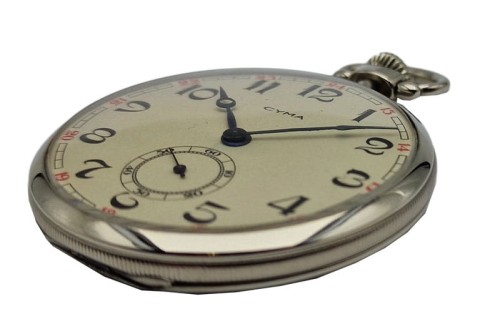 CYMA - zegarek kieszonkowy lata 20-te