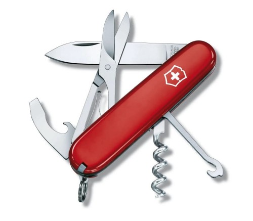 Nóż Victorinox Compact 1.3405 Średni scyzoryk z hakiem wielofunkcyjnym 13405