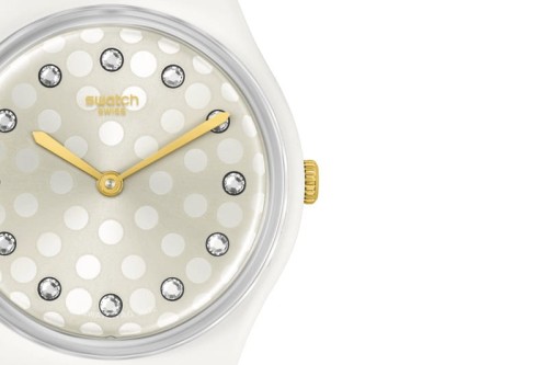 Zegarek Swatch SO31W109 GENT SPARKLE SHINE