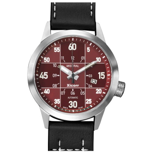 Zegarek Xicorr Mistral BordeauX X0621
