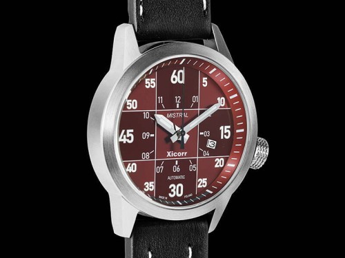 Zegarek Xicorr Mistral BordeauX X0621