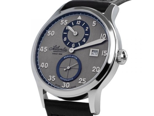 Zegarek Atlantic 53781.41.43 Worldmaster Regulator 537814143