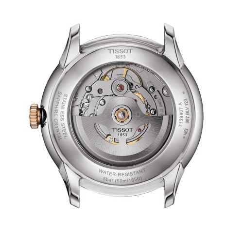 Zegarek Tissot Chemin Des Tourelles 39 mm Powermatic 80 T139.807.22.038.00 (T1398072203800)